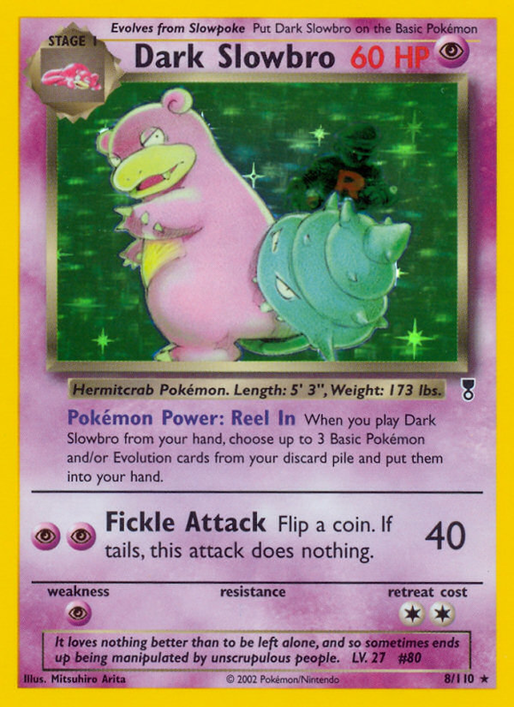 Dark Slowbro (8/110) [Colección legendaria] 