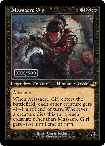 Massacre Girl (Retro) (Serializada) [Ravnica Remastered] 