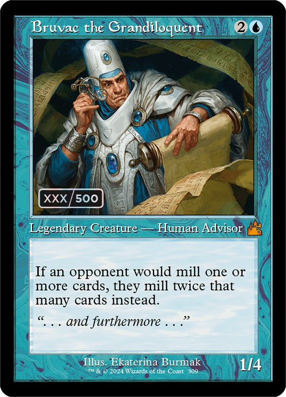 Bruvac el Grandilocuente (Retro) (Serializado) [Ravnica Remastered] 