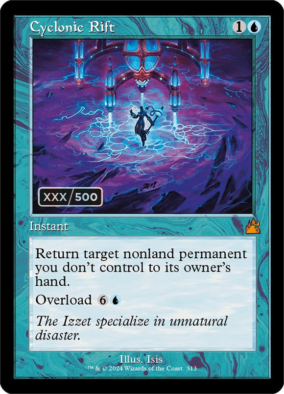 Grieta ciclónica (retro) (serializada) [Ravnica Remastered] 