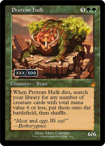 Protean Hulk (Retro) (Serializado) [Ravnica Remastered] 