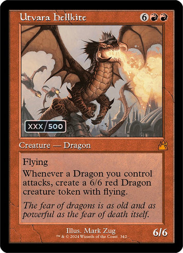 Utvara Hellkite (Retro) (Serializado) [Ravnica Remastered] 