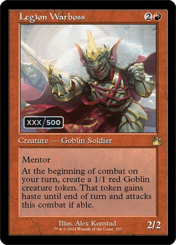 Legion Warboss (Retro) (Serializado) [Ravnica Remastered] 