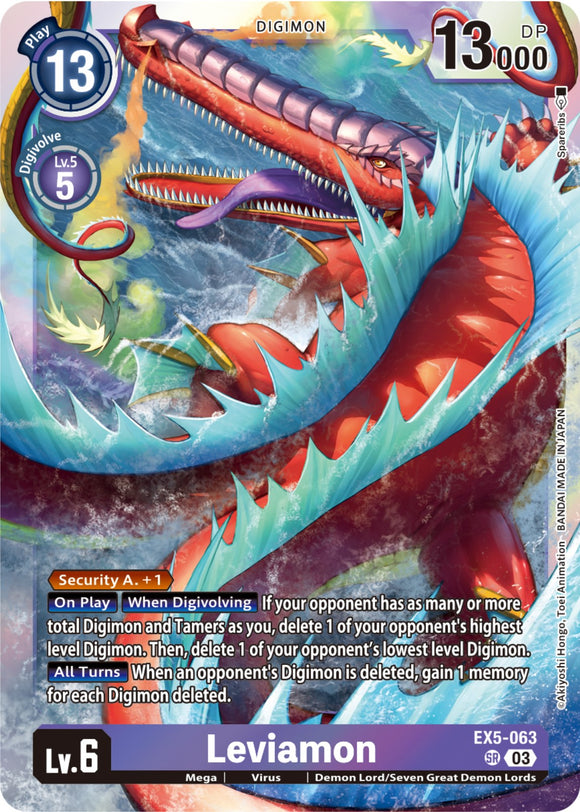 Leviamon [EX5-063] [Coliseo de animales] 
