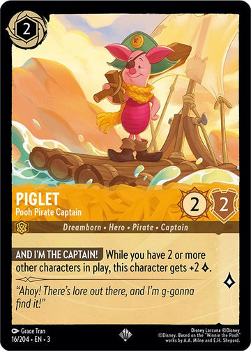 Piglet - Pooh, el capitán pirata (16/204) [Into the Inklands] 