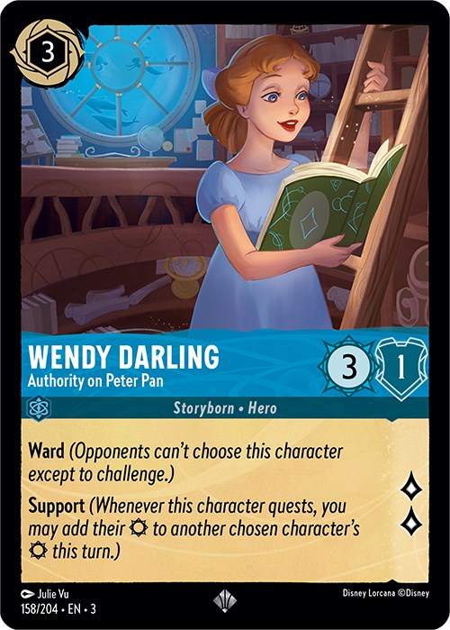 Wendy Darling - Autoridad sobre Peter Pan (158/204) [Into the Inklands] 