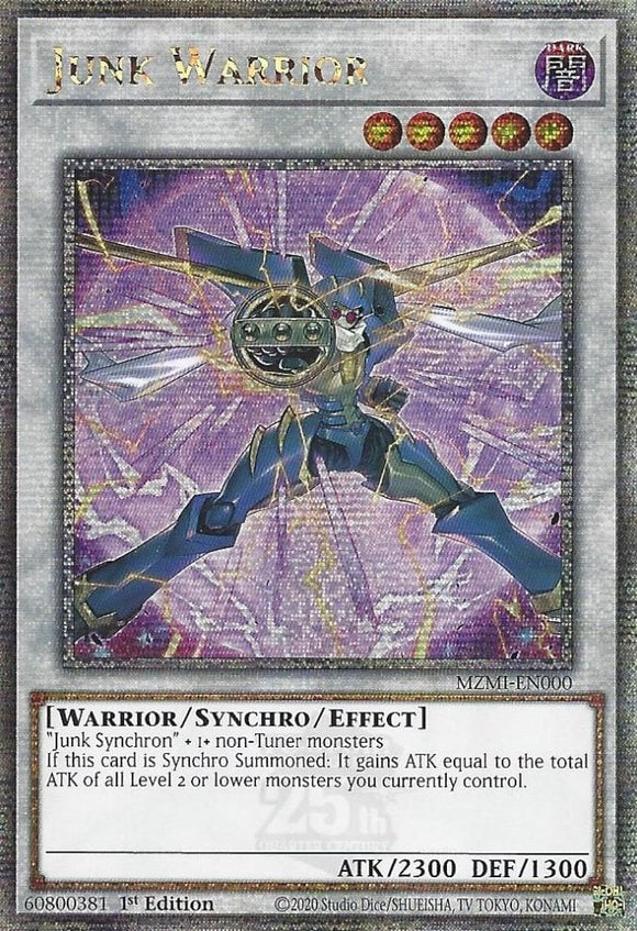Junk Warrior (Secreto raro de un cuarto de siglo) [MZMI-EN000] Secreto raro de un cuarto de siglo 