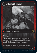 Smoldering Egg // Ashmouth Dragon [Innistrad: Double Feature]-2