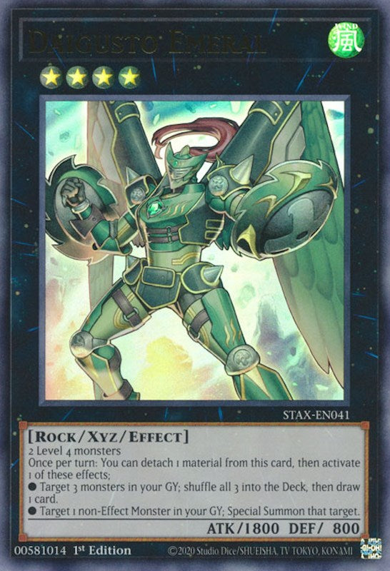 Daigusto Emeral [STAX-EN041] Ultra Raro 