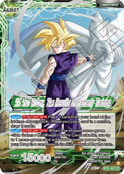 Son Gohan // SS Son Gohan, Los resultados del entrenamiento paternal (Finales del campeonato 2023) (BT21-067) [Tarjetas de promoción del torneo] 