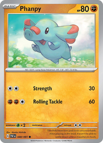 Phanpy (048/091) [Scarlet &amp; Violet: Destinos Paldeanos] 