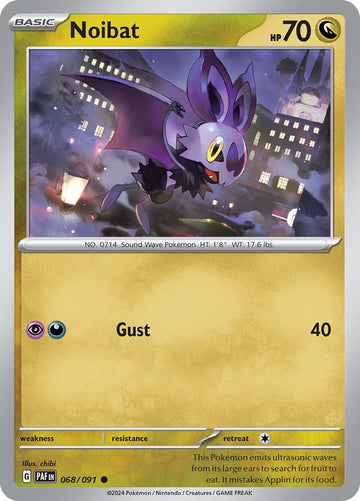 Noibat (068/091) [Scarlet &amp; Violet: Destinos Paldeanos] 