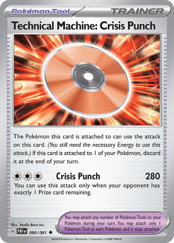 Máquina técnica: Crisis Punch (090/091) [Scarlet &amp; Violet: Paldean Fates] 