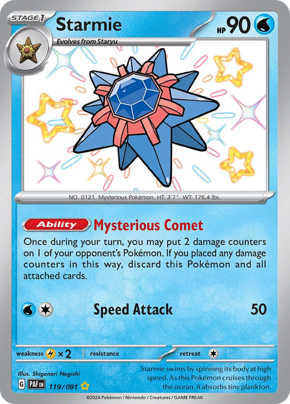 Starmie (119/091) [Escarlata y violeta: destinos paldeanos] 