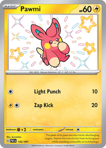 Pawmi (142/091) [Scarlet &amp; Violet: Destinos Paldeanos] 