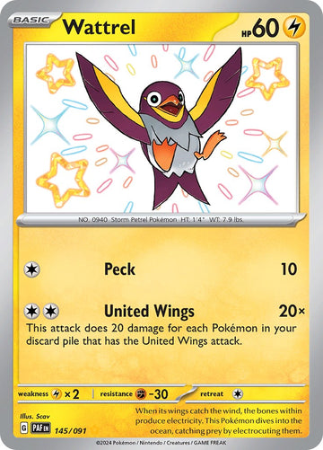 Wattrel (145/091) [Escarlata y violeta: destinos paldeos] 