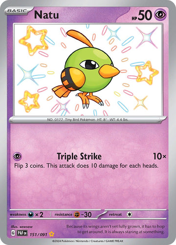 Natu (151/091) [Scarlet &amp; Violet: Destinos Paldeanos] 