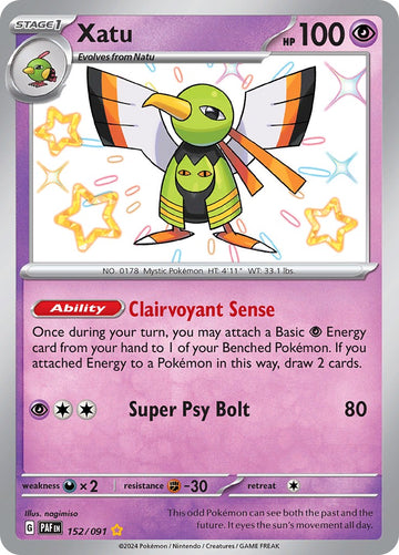 Xatu (152/091) [Scarlet &amp; Violet: Destinos Paldeanos] 