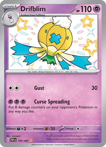 Drifblim (156/091) [Scarlet &amp; Violet: Destinos Paldeanos] 