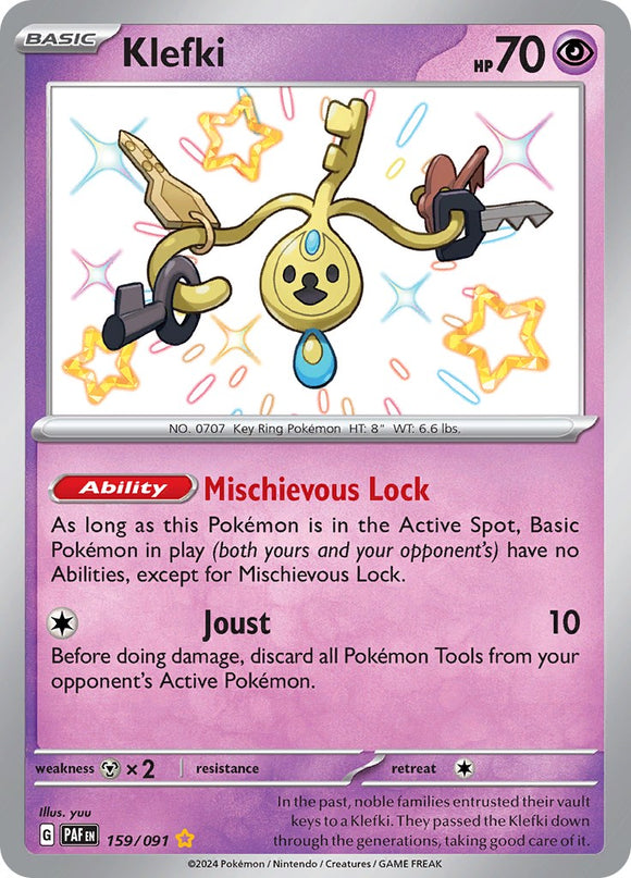 Klefki (159/091) [Scarlet &amp; Violet: Destinos Paldeanos] 