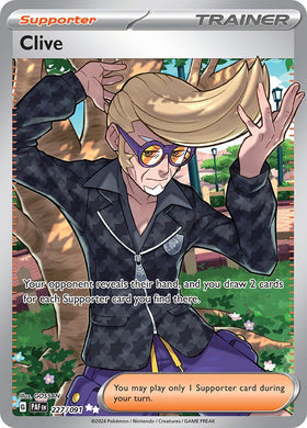 Clive (227/091) [Scarlet &amp; Violet: Destinos Paldeanos] 
