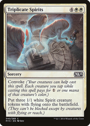 Espíritus triplicados [Magia 2015] 
