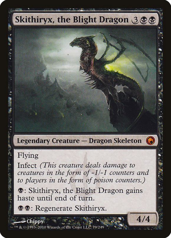 Skithiryx, el dragón de la plaga [Cicatrices de Mirrodin] 