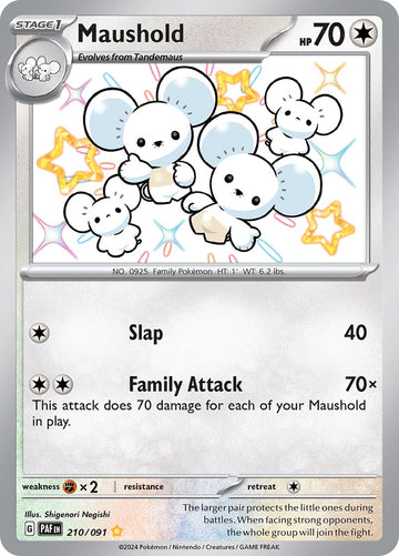 Maushold (210/091) [Scarlet &amp; Violet: Paldean Fates] 