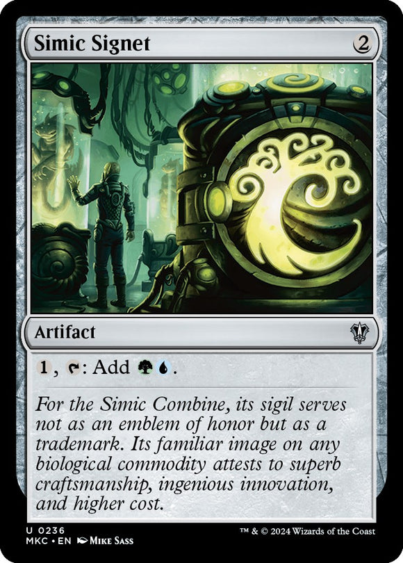 Simic Signet [Asesinatos en la mansión Karlov, comandante] 