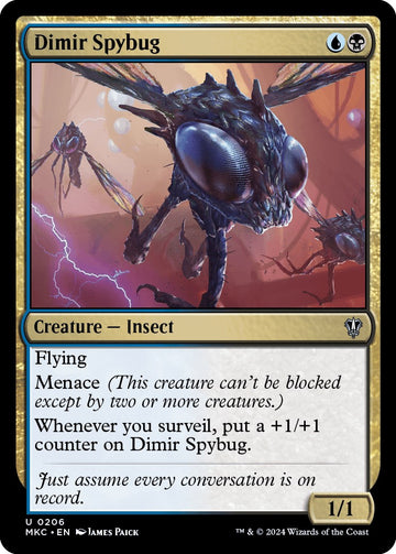 Dimir Spybug [Asesinatos en la mansión Karlov, comandante] 