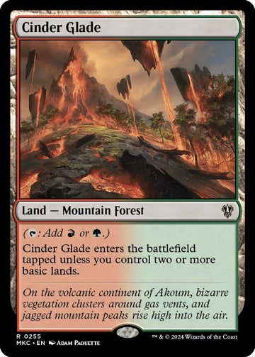 Cinder Glade [Asesinatos en Karlov Manor Commander] 