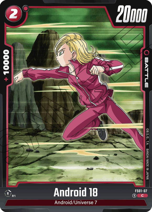 Androide 18 [Baraja de inicio: Son Goku] 