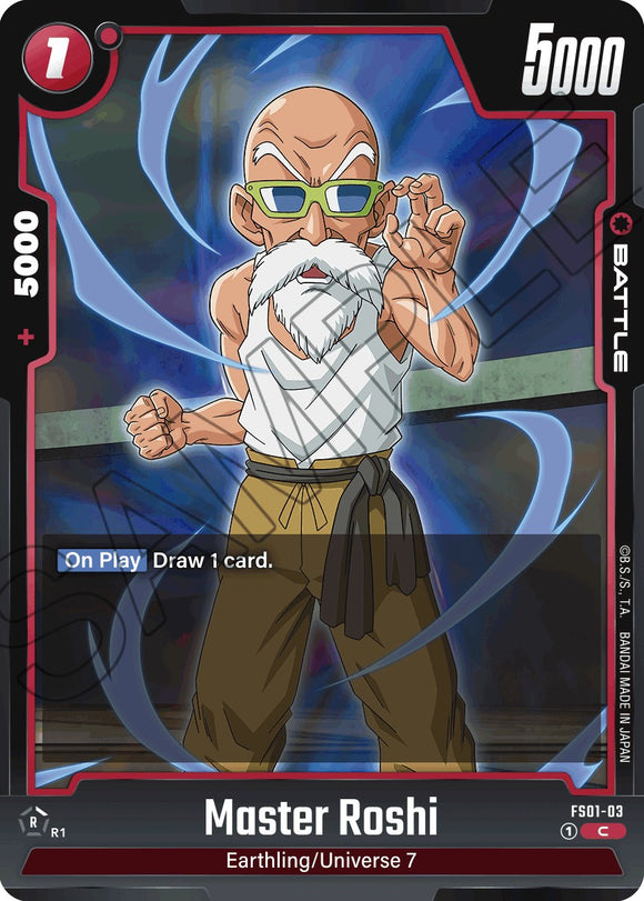 Maestro Roshi [Baraja inicial: Son Goku] 