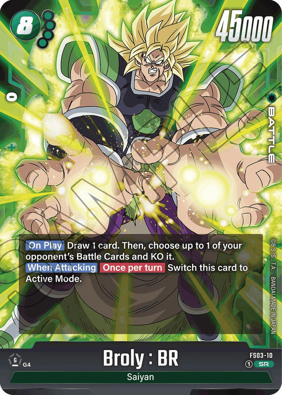 Broly: BR [Mazo inicial: Broly] 