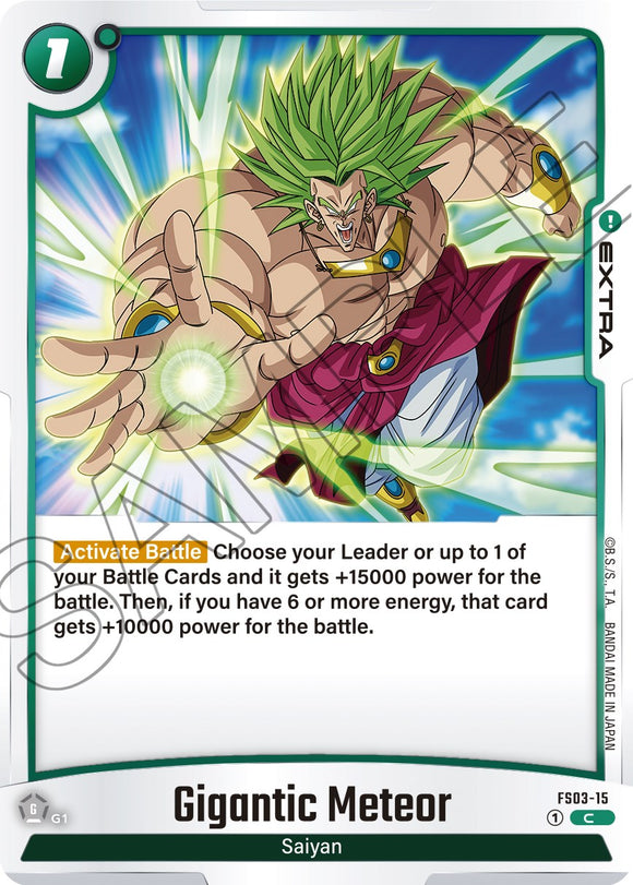 Meteorito gigante [Baraja inicial: Broly] 