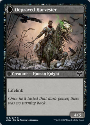 Granjero desesperado // Cosechador depravado [Innistrad: Crimson Vow]  - 0