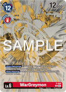 WarGreymon [P-050] (Paquete de concurso de ilustraciones de Digimon 2023) [Tarjetas promocionales] -2