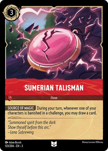 Talismán sumerio (133/204) [Into the Inklands] 