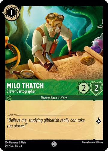Milo Thatch - El cartógrafo inteligente (79/204) [Into the Inklands] 
