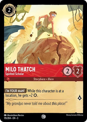 Milo Thatch - El erudito entusiasta (115/204) [Into the Inklands] 