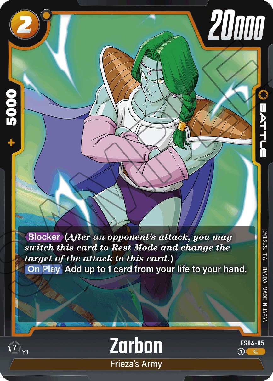 Zarbon [Baraja inicial: Frieza] 