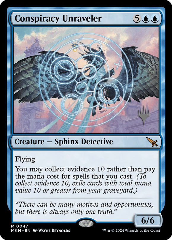 Conspiracy Unraveler (paquete promocional) [Promociones de Asesinatos en la Mansión Karlov] 