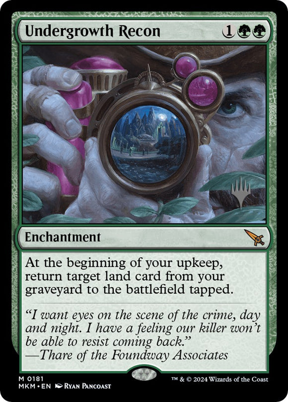 Undergrowth Recon (paquete promocional) [Promociones de Asesinatos en la Mansión Karlov] 