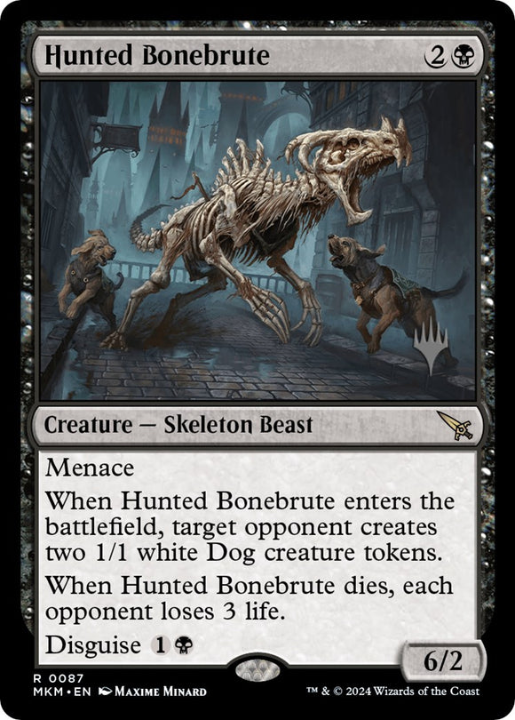 Hunted Bonebrute (paquete promocional) [Promociones de Asesinatos en la Mansión Karlov] 