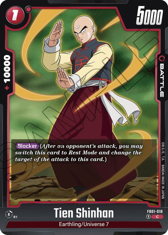 Tien Shinhan (FB01-018) [Pulso despertado] 