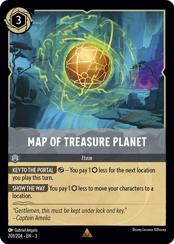 Mapa del Planeta del Tesoro (201/204) [Into the Inklands] 