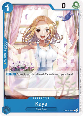 Kaya (Paquete de torneo vol. 6) [Tarjetas promocionales de One Piece] 