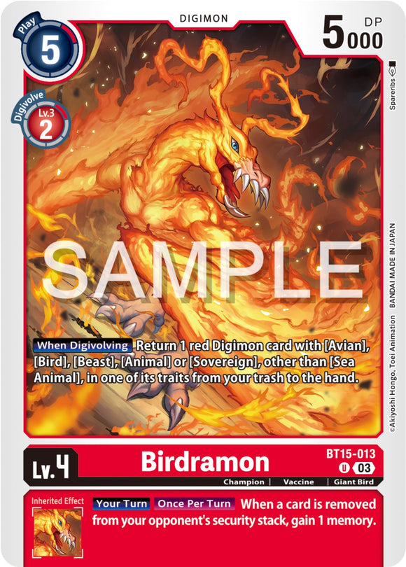 Birdramon [BT15-013] [Superar el Apocalipsis] 