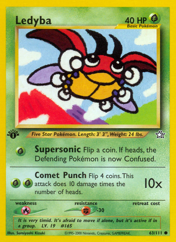 Ledyba (63/111) [Neo Genesis 1.ª edición] 