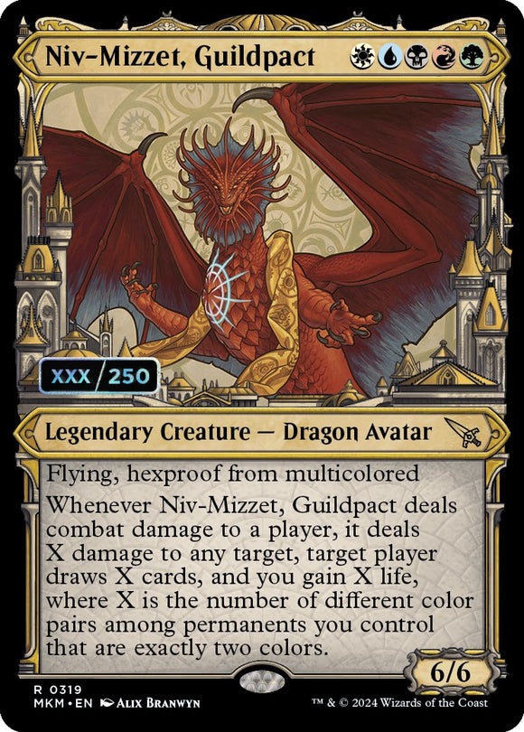 Niv-Mizzet, Pacto entre gremios (versión serializada) [Asesinatos en la mansión Karlov] 